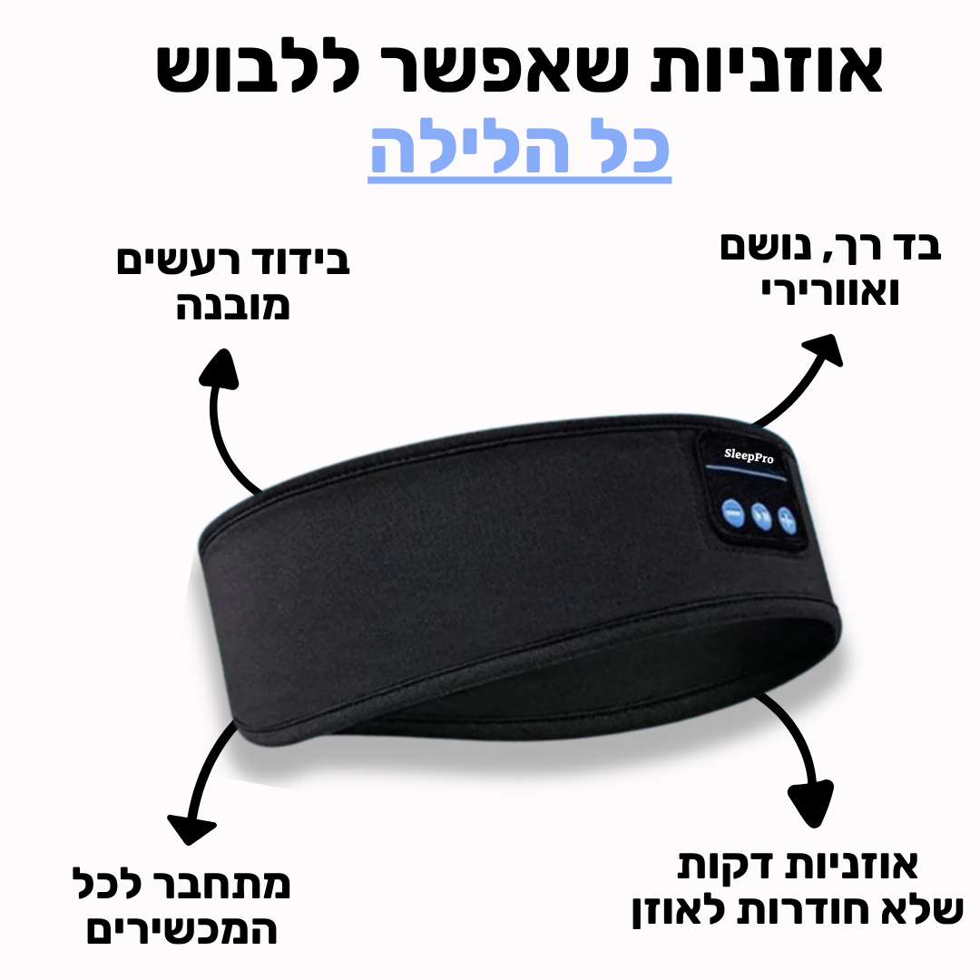 SleepPRO™ - אוזניות שינה Patent Prime