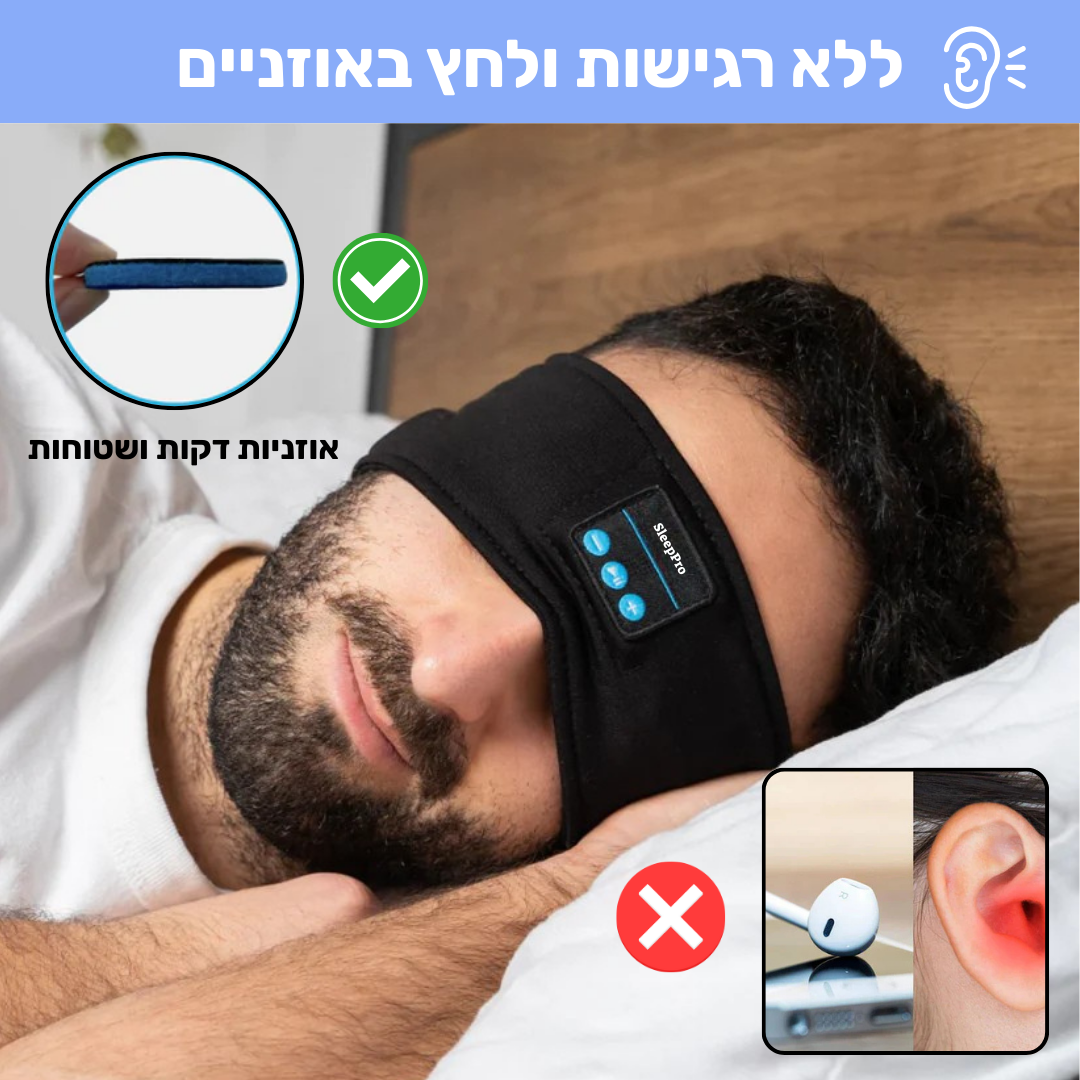 SleepPRO™ - אוזניות שינה Patent Prime