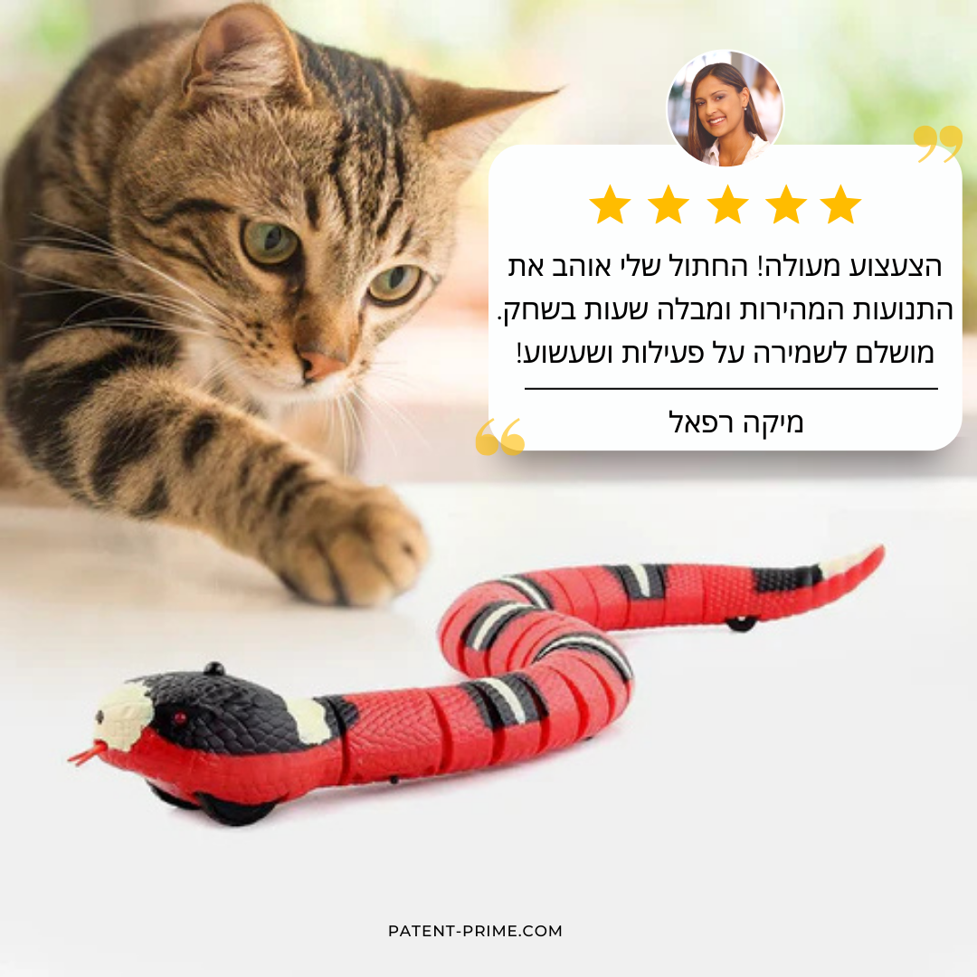 ™SnakePrime - צעצוע נחש חכם - Patent Prime