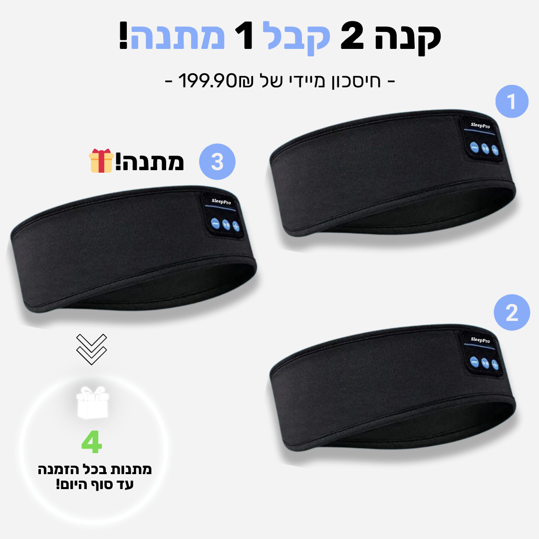 SleepPRO™ - אוזניות שינה Patent Prime