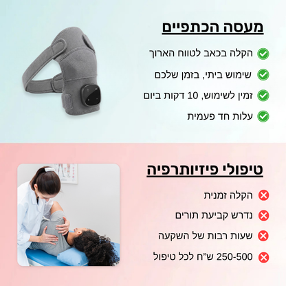 מעסה כתפיים 3 ב-1 Patent Prime