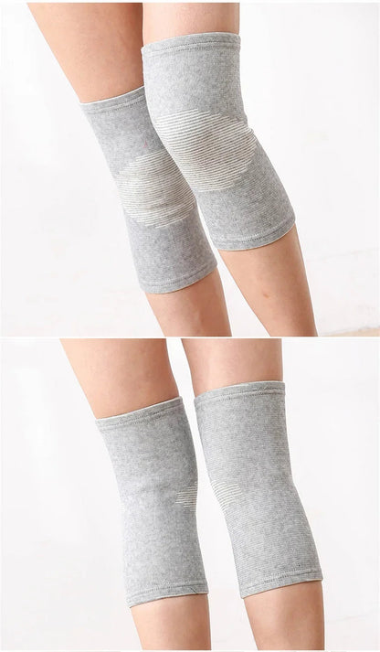 1 Pcs Knee Pads Support Protector COYOCO Leg Arthritis Injury Gym Knee Sleeve Elasticated Bandage Charcoal Knitted Warm Kneepads Patent Prime