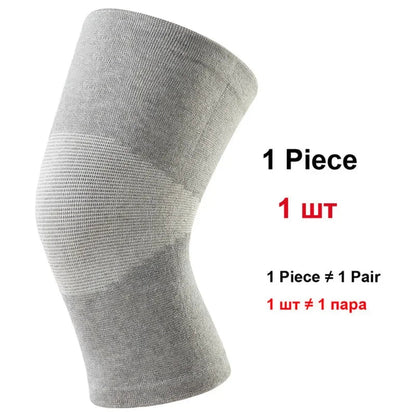 1 Pcs Knee Pads Support Protector COYOCO Leg Arthritis Injury Gym Knee Sleeve Elasticated Bandage Charcoal Knitted Warm Kneepads Patent Prime