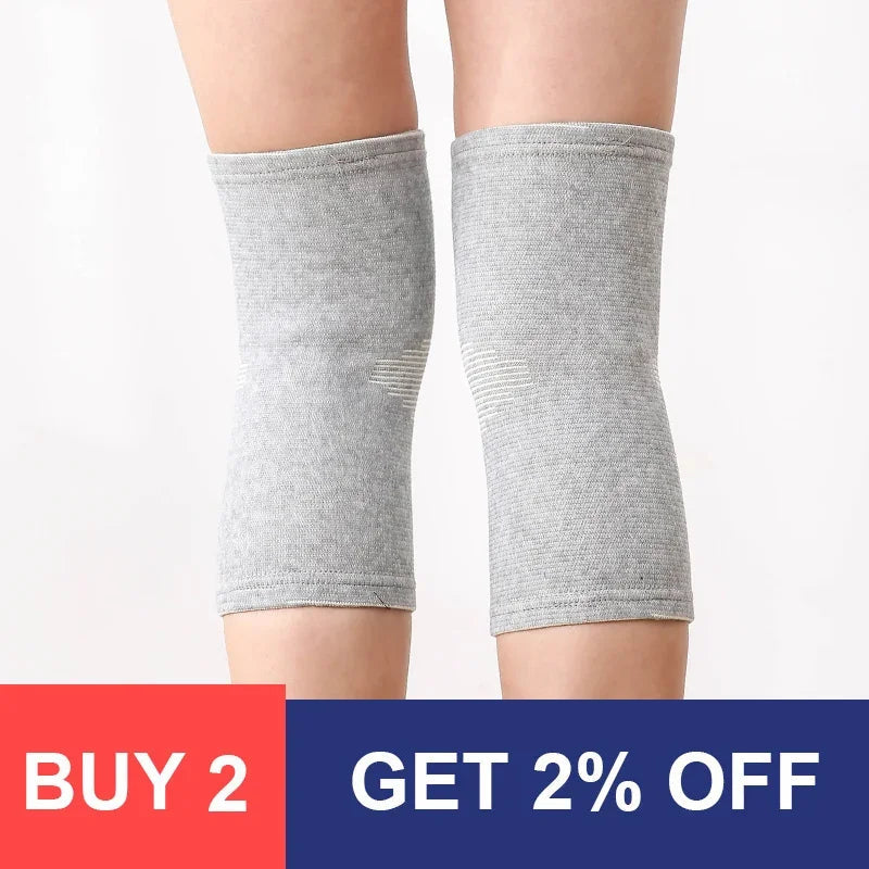 1 Pcs Knee Pads Support Protector COYOCO Leg Arthritis Injury Gym Knee Sleeve Elasticated Bandage Charcoal Knitted Warm Kneepads Patent Prime
