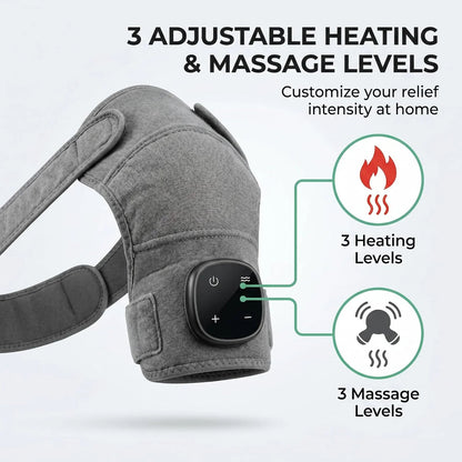 Electric Shoulder Massager Heating Pads Vibration Massage Support Belt Electric heating shoulder pads Shoulder Thermal Braces Patent Prime